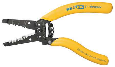 Ideal 7 in Wire Stripper Solid: 14 to 12 AWG, 2 to 12 AWG 45-621