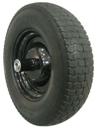 WESTWARD Wheelbarrow Tire, Knobby, 14-1/2 In. Dia. 10G170