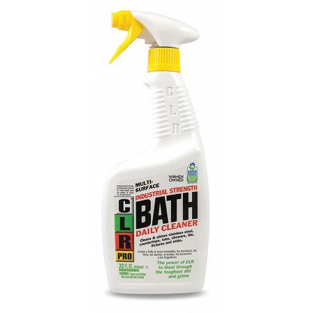 Clr CLR Bath Daily Cleaner, 32 oz. Spray, Multi-Surface G-BATH-32PRO