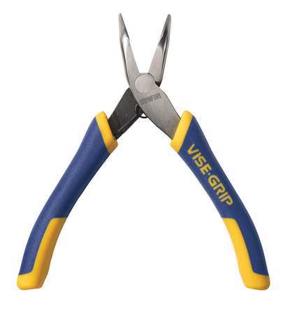 IRWIN 5 in Vise-Grip Bent Long Nose Plier Ergonomic Handle BN5