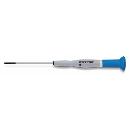 WITTE Precision Slotted Screwdriver 1/8 in Round 9T 89718