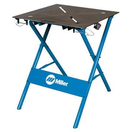 MILLER ELECTRIC F-Series Arc Station, 29" W, 35" Height, 500 lb., Folding 300837