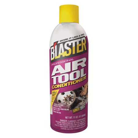BLASTER Air Tool Cleaner/Conditioner, Aerosol Can, 11 oz, Mineral, -25° F 16-ATC