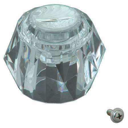 Delta Acrylic Faucet, Single Handle, 2-1/2" x 2-1/8" RP17451