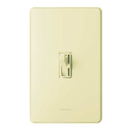 LUTRON Lighting Dimmer, Toggle, Ivory AYCL-253P-IV