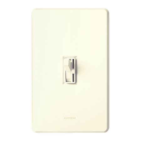LUTRON Lighting Dimmer, Toggle, Almond AYCL-253P-AL