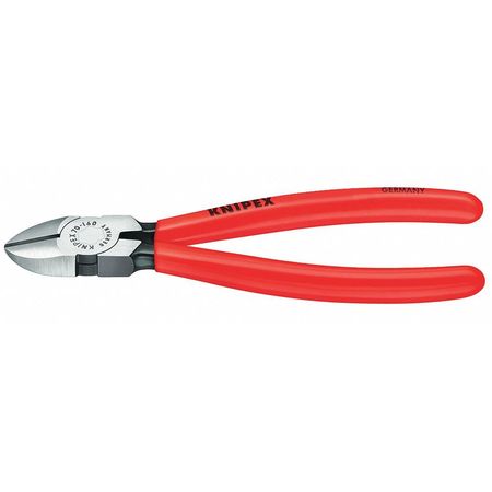 Knipex 7 1/4 in 70 Diagonal Cutting Plier Standard Cut Narrow Nose Uninsulated 70 01 180