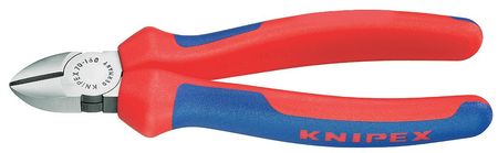 Knipex 5 in Diagonal Cutting Plier Standard Cut Uninsulated 70 02 125