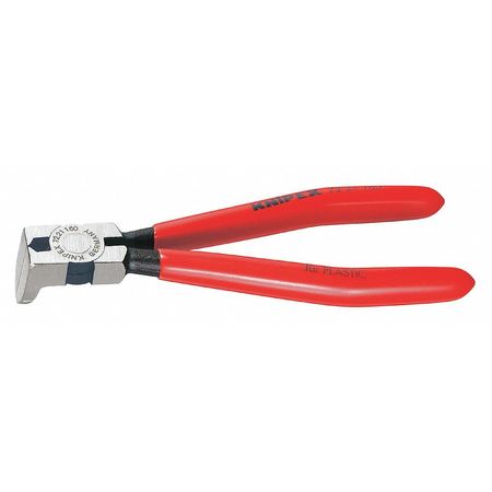 KNIPEX 6 1/4 in Diagonal Cutting Plier Flush Cut Uninsulated 72 21 160