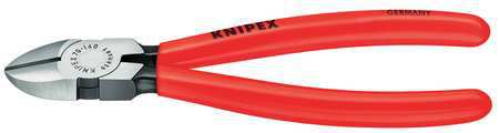 Knipex 5 in 70 Diagonal Cutting Plier Standard Cut Narrow Nose Uninsulated 70 01 125