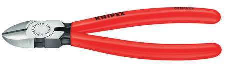 KNIPEX 5 1/2 in 70 Diagonal Cutting Plier Standard Cut Narrow Nose Uninsulated 70 01 140