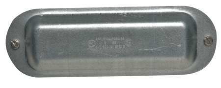 APPLETON ELECTRIC Conduit Body Cover, 2 in., Steel, Form 35 K200