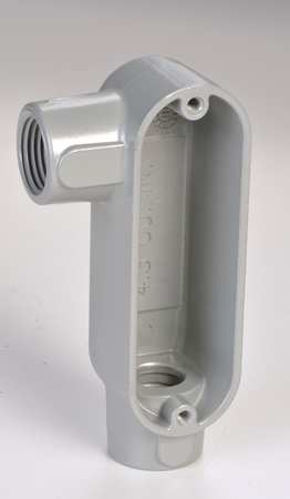 APPLETON ELECTRIC Conduit Outlet Body, 1-1/2 In. LR150-A