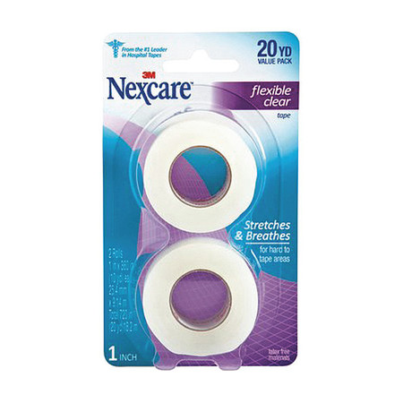 NEXCARE First Aid Tape Clip Strip, Waterproof, PK3 NEX-WPT-CS