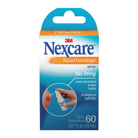 Nexcare Liquid Bandage Spray, 18ml, PK24 LBS118-03