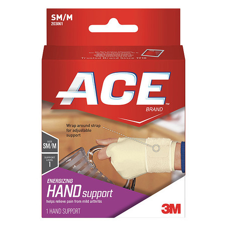 ACE Compression Hand Support, S/M, PK12 203061