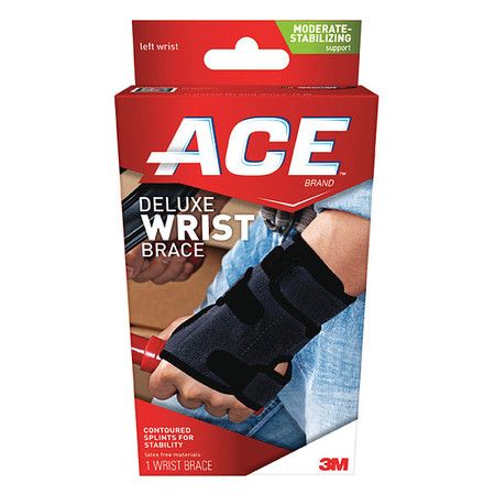 Ace Deluxe Wrist Brace, Right, S/M, PK12 207740