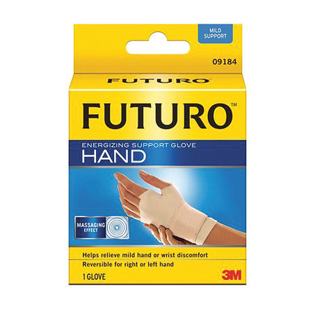 FUTURO Energizing Support Glove, L/XL, PK12 09187ENR