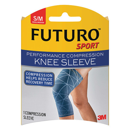 FUTURO Compression Knee Sleeve, S/M, PK2 80101EN