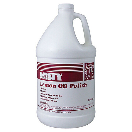 MISTY Furniture Cleaner and Polish, Lemon, PK4 1001517