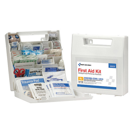 FIRST AID ONLY First Aid Kit, Plastic, 50 Person 90639