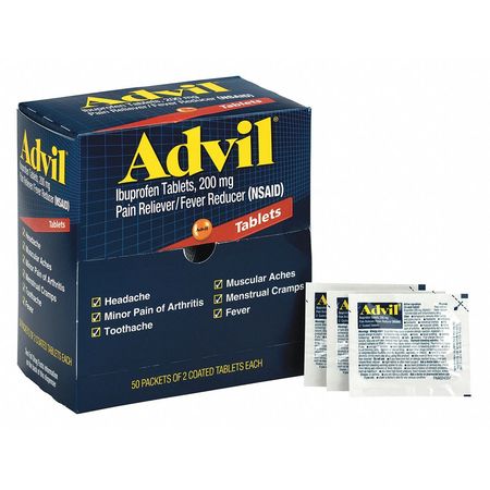 Advil Advil Pain Relief, Tablet, 200mg 15000