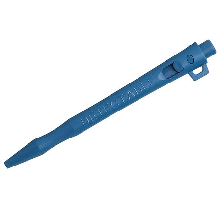 DETECTAMET Detectable Pen, Blue Ink, Blue Body, PK50 101-I01-C11-PA03