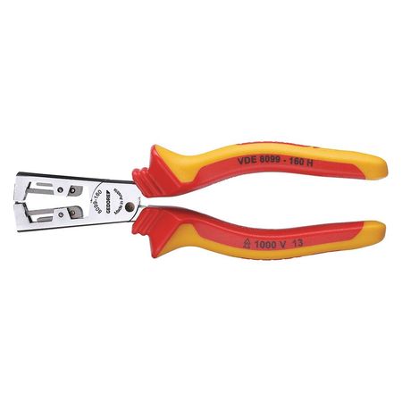 GEDORE Insulated Stripping Pliers, 6-1/2" VDE 8099-160 H