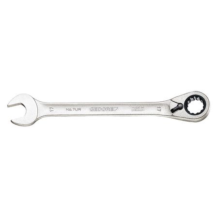 Gedore Reversible Ratchet Wrench, 13mm 7 UR 13