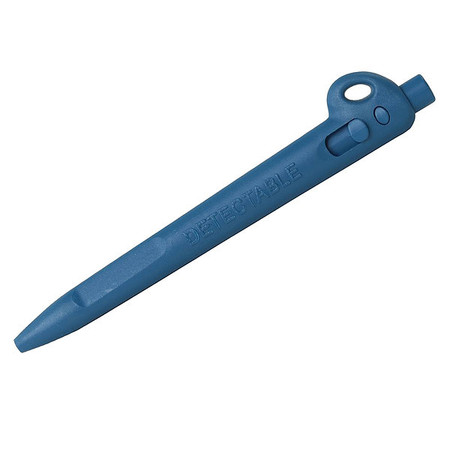 DETECTAMET Detectable Elephant Pen, Blue Ink, W/Lanyard, PK50 104-I01-C11-PA03
