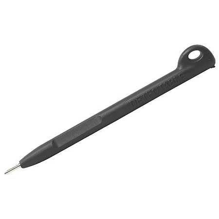 DETECTAMET Detectable Elephant Stick Pen, Blk Ink, W/Lanyard, PK50 105-C110-I04-PA03