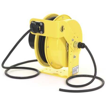 KH INDUSTRIES 50 ft. 12/3 Extension Cord Reel 20 Amps 0 Outlets 600VAC Voltage RTFH3S-WW-B12K
