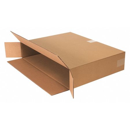 ZORO SELECT Side Loading Boxes, 24" x 5" x 18", Kraft, 25/Bundle 11A646