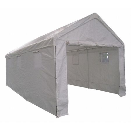 ZORO SELECT Shelter, 20 Ft. X 10 Ft. 8 In., 9 Ft. 9In. 11C540