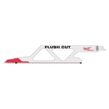 MILWAUKEE TOOL SAWZALL Flush Cut Blade - 1 PK 48-00-1600