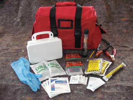 MEDIQUE First Aid Kit, Metal Case, 50 Pcs. 83681