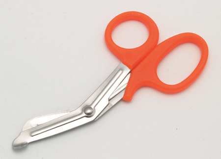 MEDI-FIRST EMT Utility Scissors, 7-1/2 In. L, Silver 70901-OR