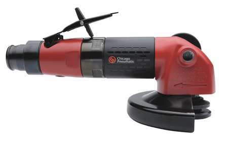 CHICAGO PNEUMATIC Angle Angle Grinder, 3/8 in NPT Female Air Inlet, Heavy Duty, 12,000 RPM, 1.1 hp CP3450-12AB5
