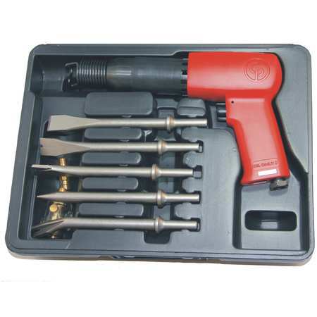 CHICAGO PNEUMATIC 0.401" Round Pistol Air Hammer Kit 2300 bpm CP7150K