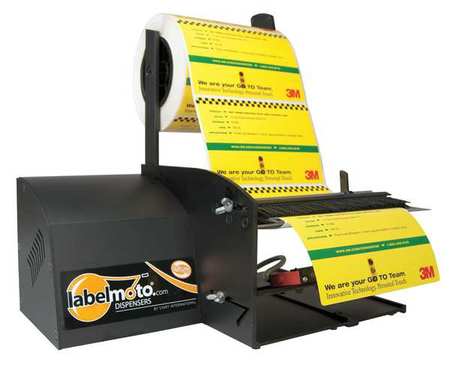 START INTERNATIONAL Electric Label Dispenser, 10-7/8"L, Max. Label Width: 7" LDX6050