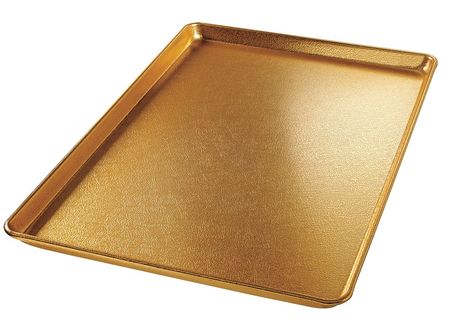 CHICAGO METALLIC Display Pan, Gold, Aluminum, 18x26 40910