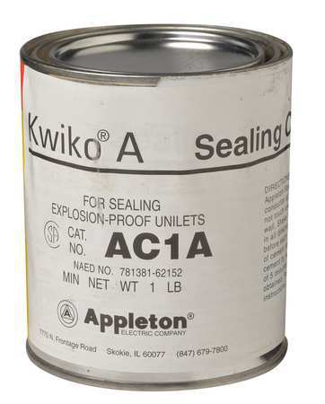 Appleton Electric Sealing Cement Can, Brown AC1-A