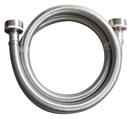 ZORO SELECT Braided Connector, 3/4 FHT x 3/4 FHT 11K769