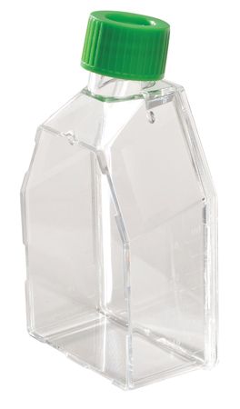 LAB SAFETY SUPPLY 25cm2 Tissue Culture Flask, PK50 11L812