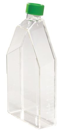 LAB SAFETY SUPPLY 182cm2 Tissue Culture Flask, PK20 11L814