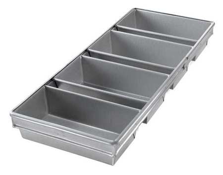 Chicago Metallic Bread Pan, 4-Strap, 10x5 49415