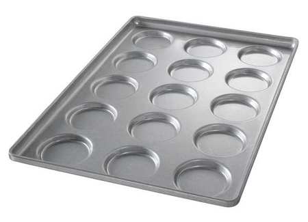 Chicago Metallic Hamburger Bun/MuffinTop/Cookie Pan, 15-On 41002