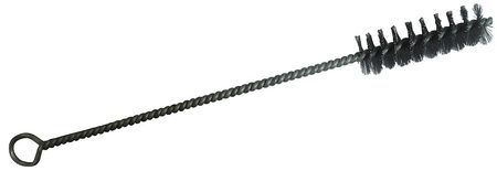 ZORO SELECT Wire Brush, 8.125 in L, 3/8 in Dia. 11M973