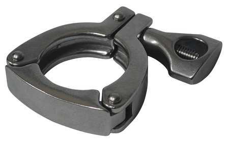 ZORO SELECT 3-Piece Segment Clamp, 600 psi at 70F 13MHHS1.5