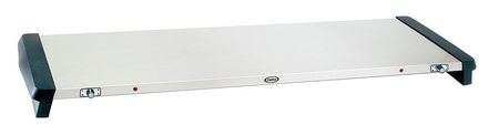 Cadco Warming Shelf, Countertop, Large, Stainless WT-40S